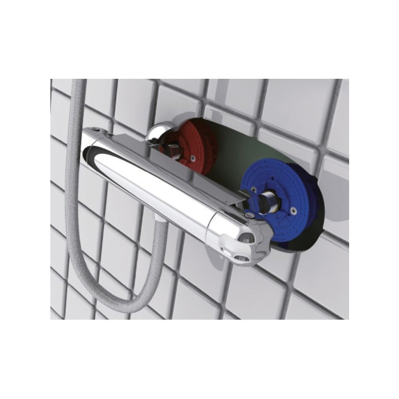 Kit de fixation bain/douche FIXOPLAC qualité