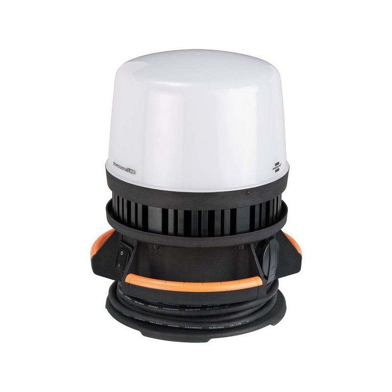 Projecteur de chantier professionalline led portable 360° 5.00 m h07rn-f 3g1,5 54 6500 °k 100 w 1 pi