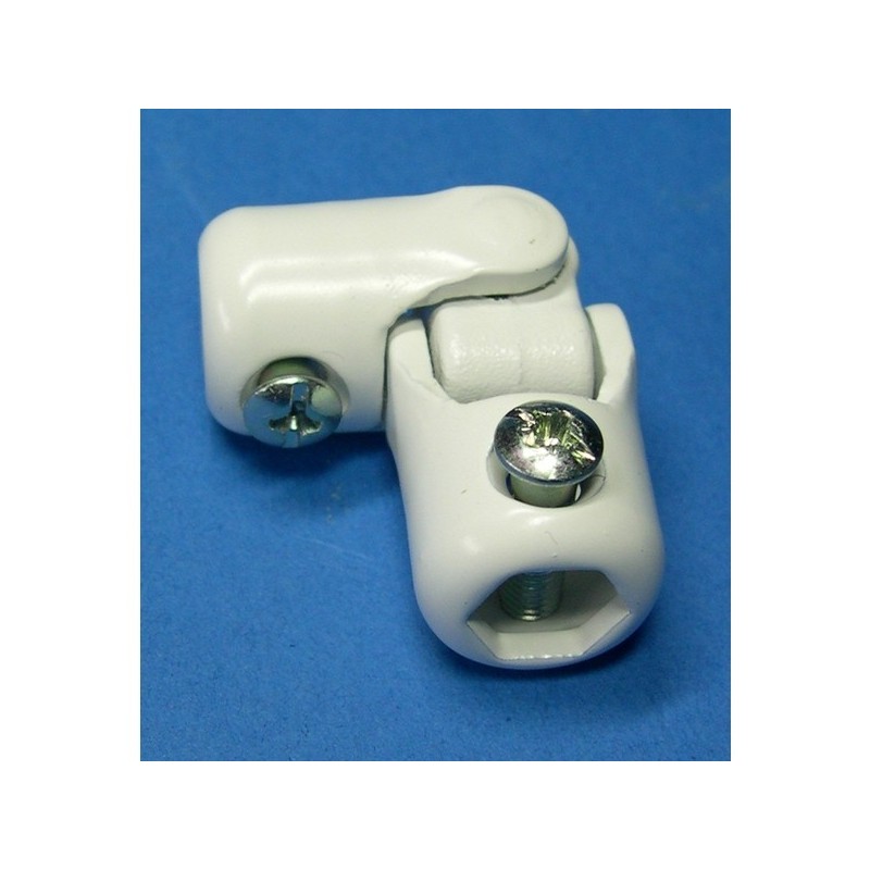 Genouillères acier genouillère 6 pans de 10 mm blanc 1 sachet(s) - select hardware france