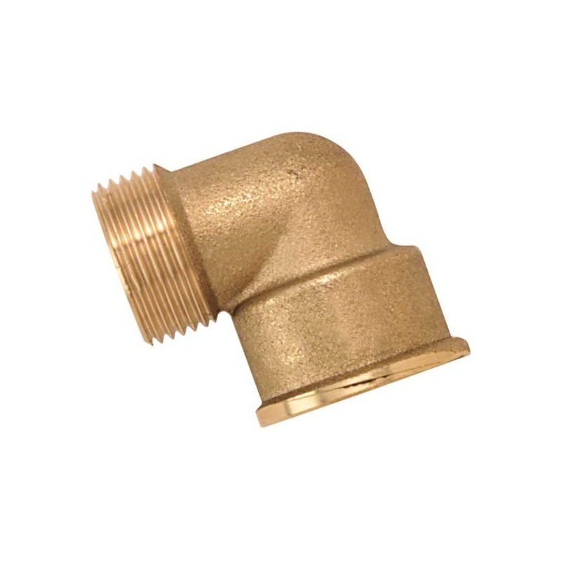 Coudes 90° mâles/femelles - laiton coude laiton 90° à visser mf40/49 1 pièce(s) - boutte