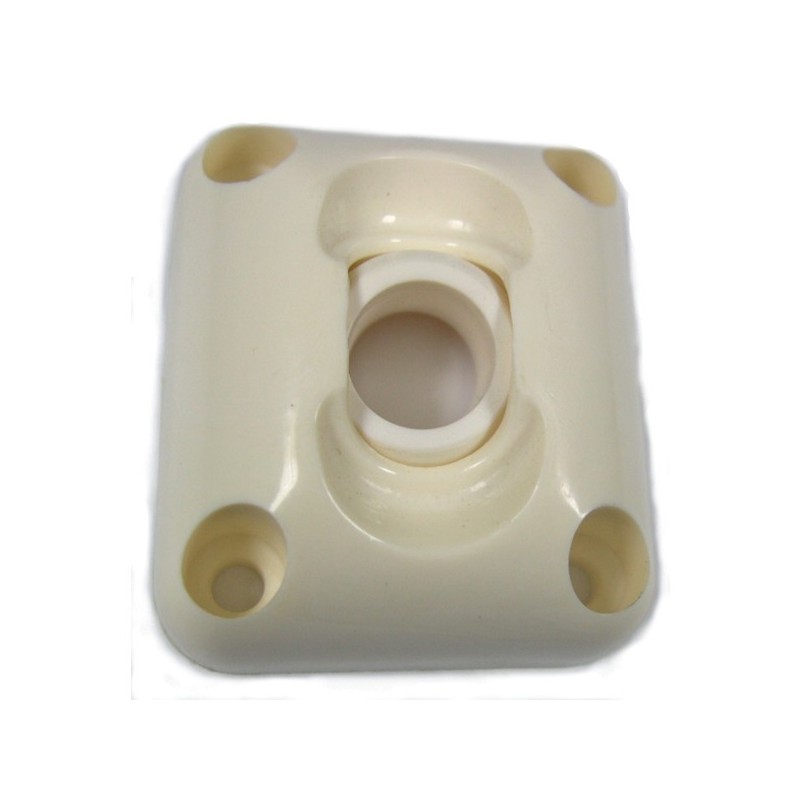 Guides à rotule plastique blanc guide à rotule plastique blanc 45x50 mm 6 pans 10 mm 1 sachet(s) - s