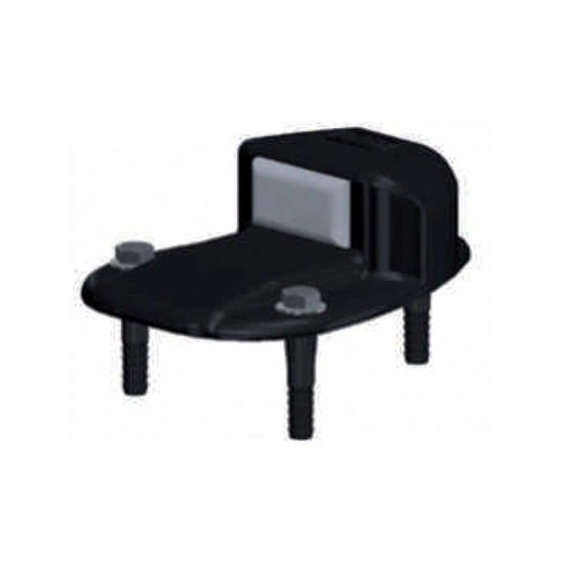 Butée de portail stoportail® à visser noir butée de portail stoportail® à visser noir 1 pièce(s) - m