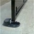 Butée de portail STOPORTAIL® à visser noir