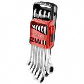 Jeu clés mixtes à cliquet 8 à 19 mm