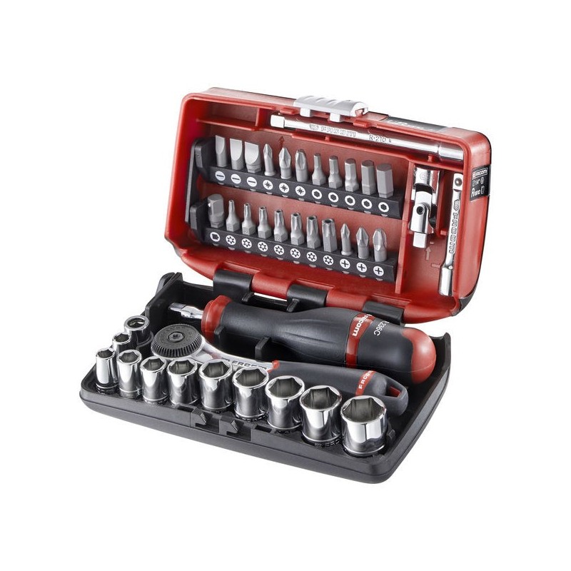 Coffret serrage-vissage r2nano 1/4 coffret serrage-vissage r2nano 1/4 1 coffret(s) de 38 pièce(s) - 