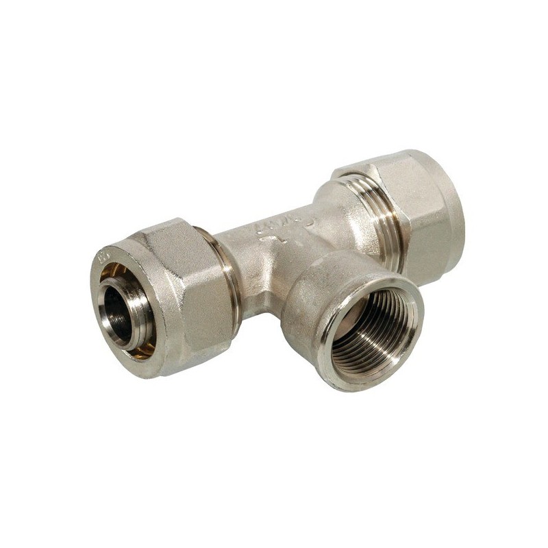 Tés centre à compression té femelle centre à compression 20 x 20/27 x 20 1 pièce(s) - ayor