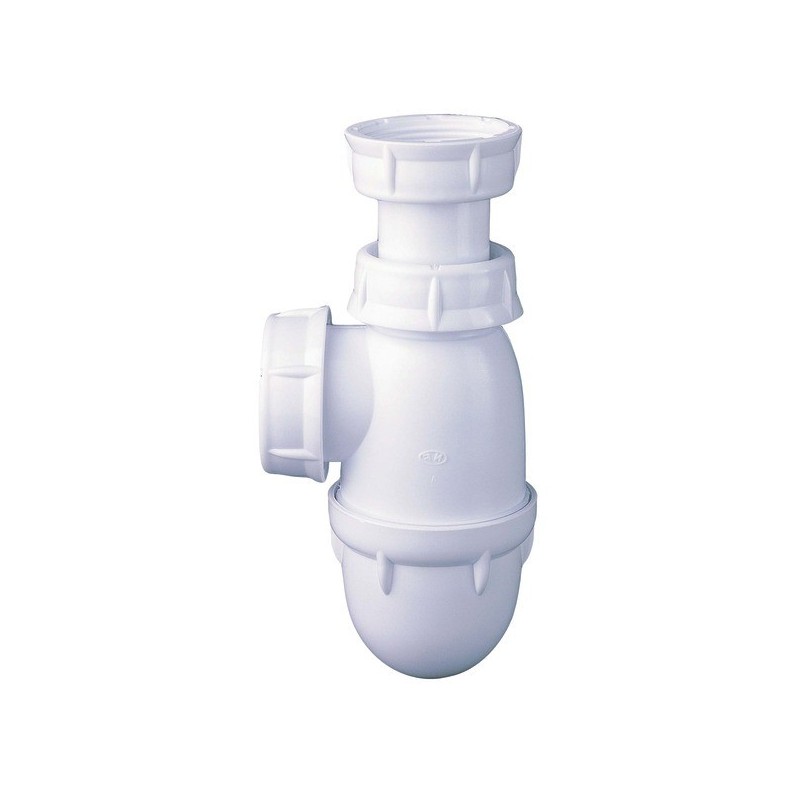 Siphon Évier Easyphon Bi-Injection Réglable Pvc Nicoll - Siphon