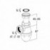 Siphon de lavabo réglable Ø 32 mm