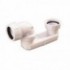 Siphon de baignoire horizontal