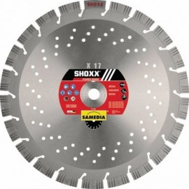 Disques diamant béton/matériaux SHOXX X17