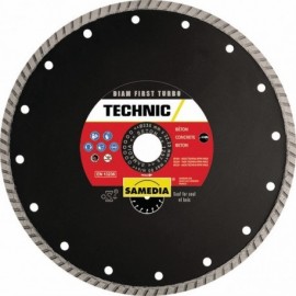 Disques diamant béton/matériaux TECHNIC DIAM FIRST TURBO