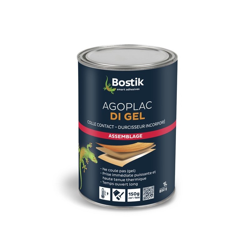 Colle agoplac di durcisseur incorporé / pose de stratifiés colle agoplac di gel liquide immédiate (c