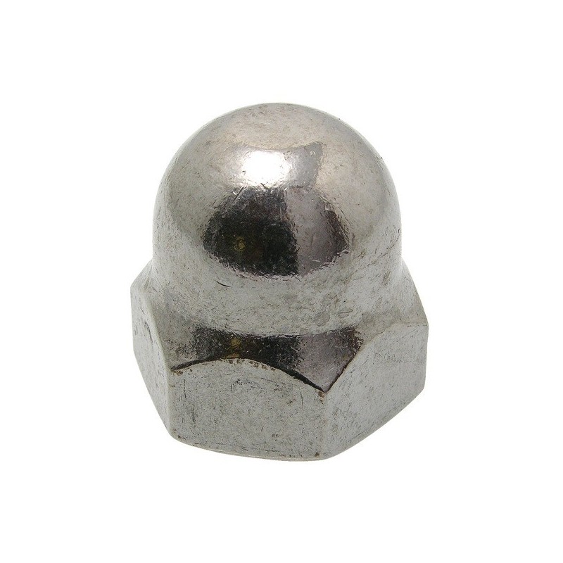 Écrou borgne - inox a2 ecrou borgne m12 - inox a2 inox a2 din 1587 1 boîte(s) de 100 pièce(s) m12 mm