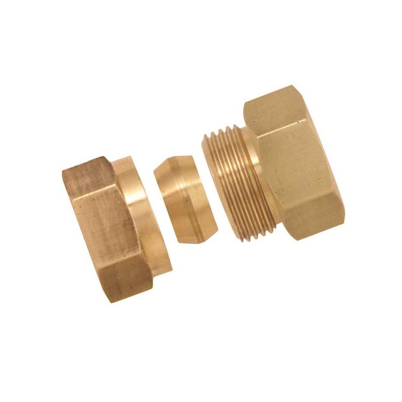 Unions femelles bicônes - bague laiton union bicône femelle ø 16 - 15x21 1 pièce(s) - boutte