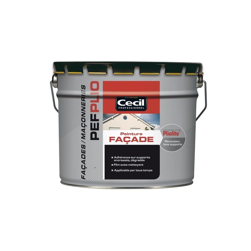 Peinture façade pef plio peinture façade piolite ton pierre supports neufs ou sains 12 heure(s) whit