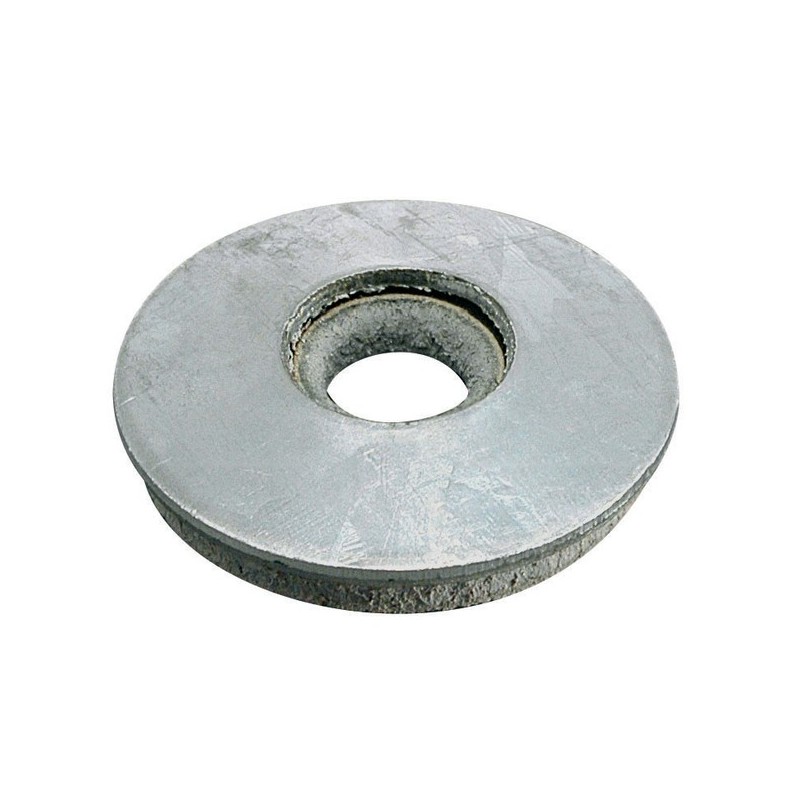 Rondelle d'appui avec étanchéité intégrée rondelle vulca acier galvanisé ø 19 / vis ø 8 mm 1 sachet(