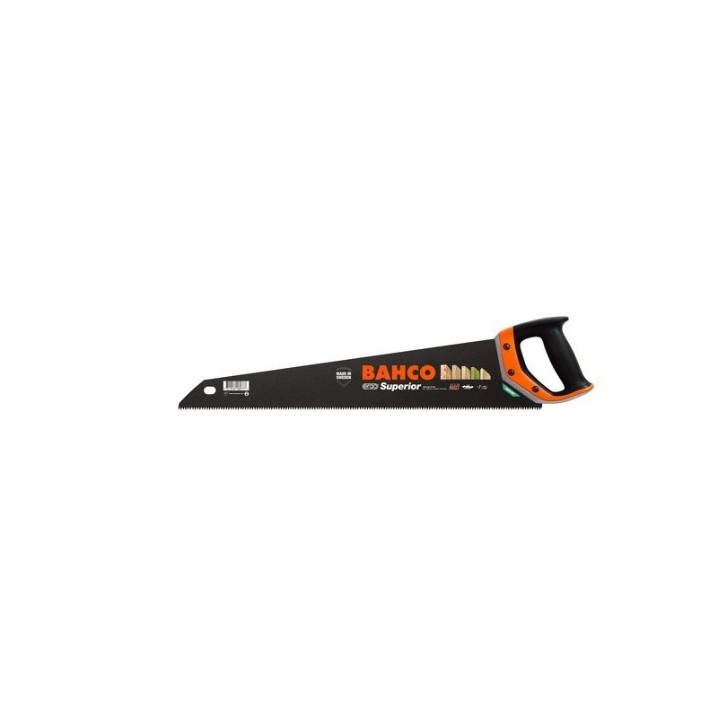 Scies égoïnes superior 9 dents scie égoine superior 9 dents 550 mm 1 pièce(s) - bahco outillage