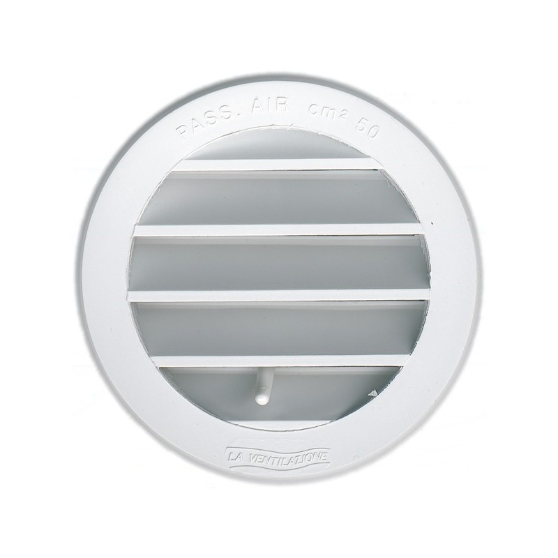 Grilles à encastrer grilles rondes sans moustiq. 25 cm² ø 32 mm blanches 1 blister(s) de 4 pièce(s) 