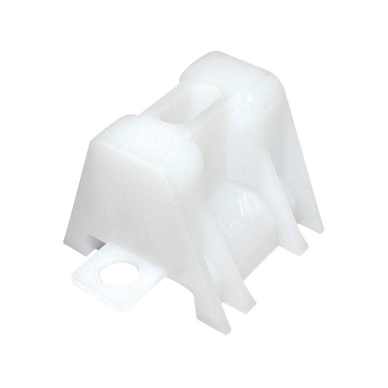 Pontet plastique / nervure trapézoïdale pontet trapézoïdal plastique hauteur 45 mm 1 blister(s) de 5