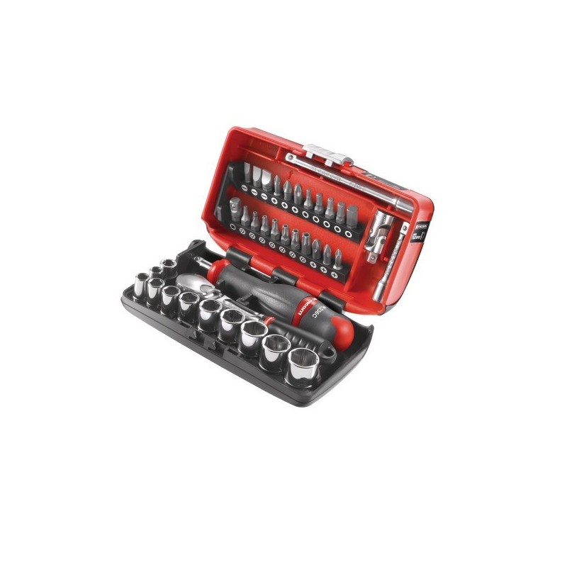 Coffret serrage-vissage rl.nano 1/4 coffret serrage-vissage rl.nano 1/4 1 coffret(s) de 38 pièce(s) 