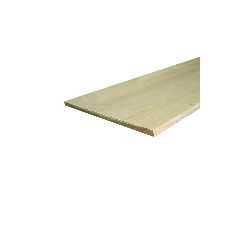 Tablettes bois tablette sapin ab 21 / 400 1 barre(s) de 2.5 mètre(s) linéaire - sotrinbois