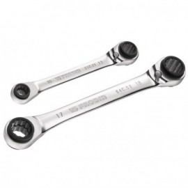 Jeu de clés polygonales à cliquet CUATRO