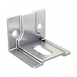 Patte équerre à visser pour rail 2525