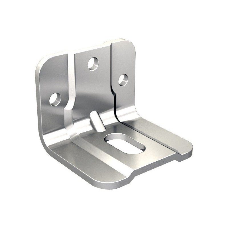 Pattes de fixation série 8570 patte équerre à visser 8570 1 pièce(s) - mantion sas