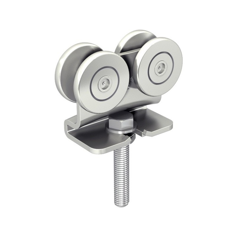 Montures série 5040 monture col de cygne 4 galets acier 5040 1 boîte(s) de 2 pièce(s) - mantion sas