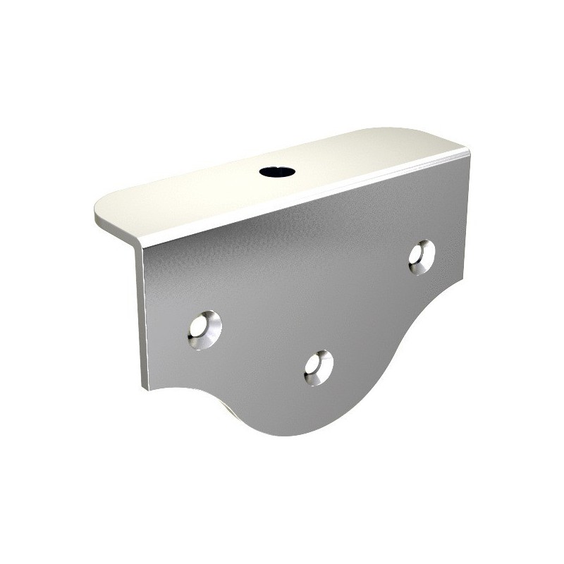 Platines série 3530 platine équerre sur plat m10 3530 1 pièce(s) - mantion sas