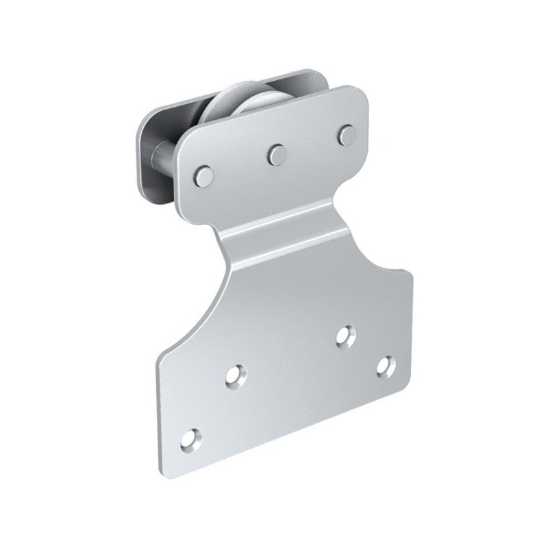 Montures pour rail fer plat étiré monture sur plat 0042 zytel rail 35 x 6 40 kg 1 boîte(s) de 2 pièc