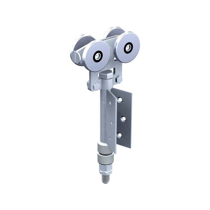 Montures pour portes à déplacement latéral et pliantes série 3530 monture intermédiaire/charnière à