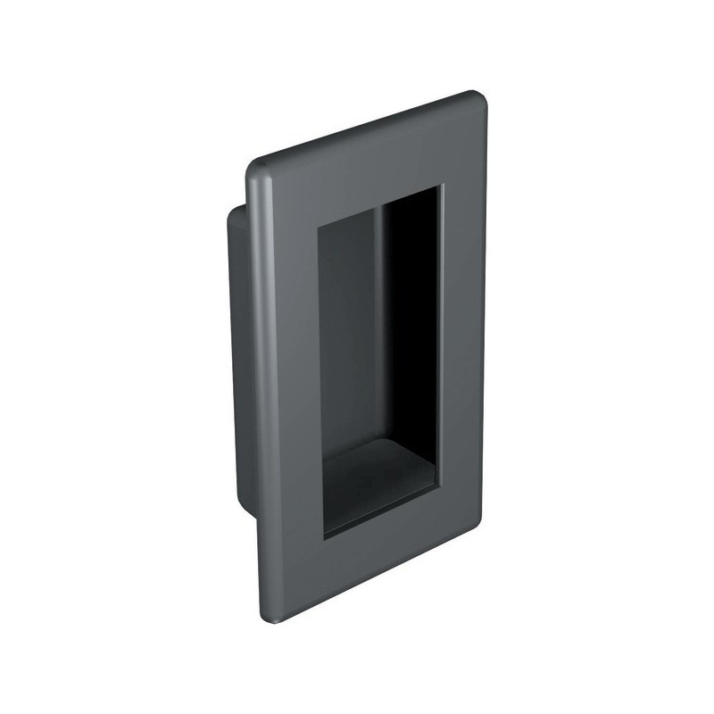 Poignées cuvette poignée cuvette carrée à encastrer en abs 1 pièce(s) - mantion sas