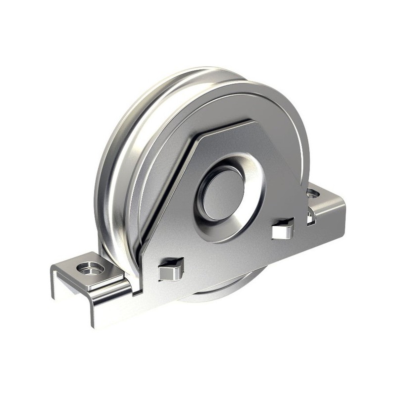 Montures à support intérieur acier gorge ronde monture ø 100 gorge ronde ø 16 200 kg 1 boîte(s) de 2