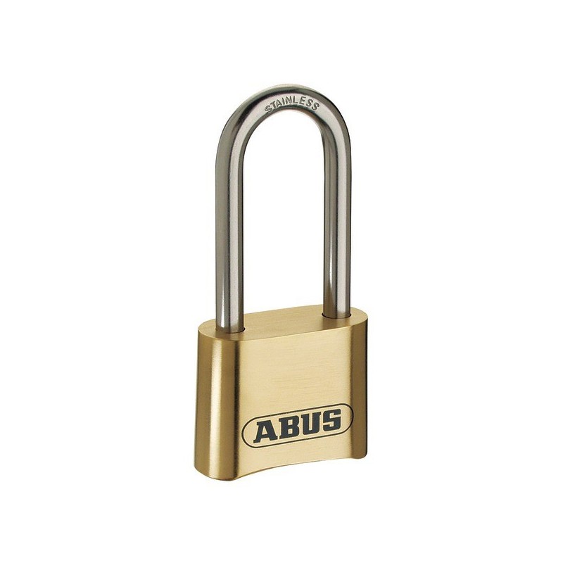 Cadenas à combinaison corps laiton forgé anse acier inox série 180ib cadenas à combinaison haute ans