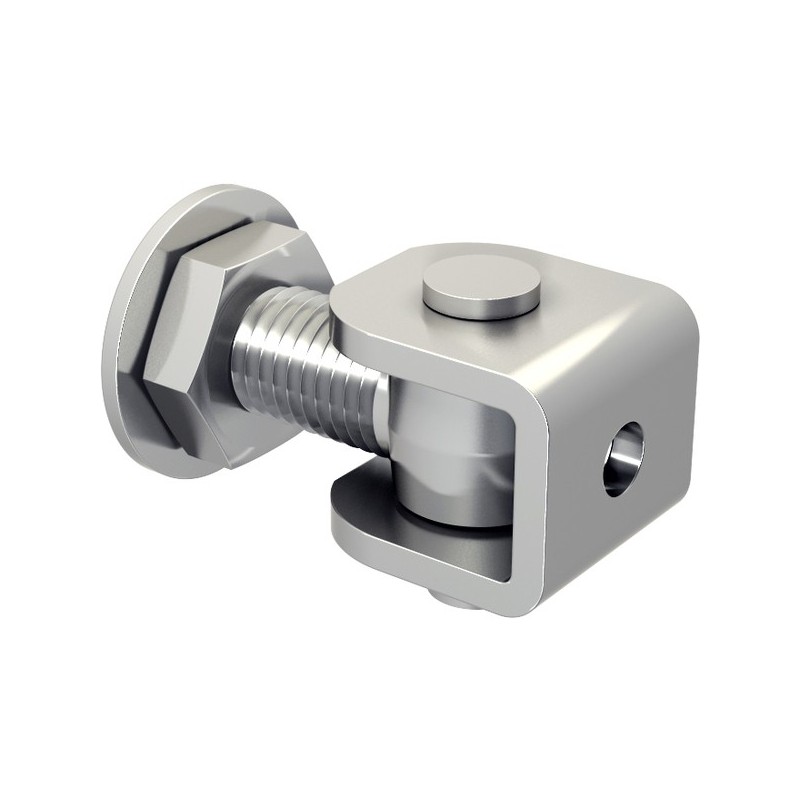 Gonds réglables à souder gond à souder avec chape à visser m20 150 kg 1 boîte(s) de 2 pièce(s) - man