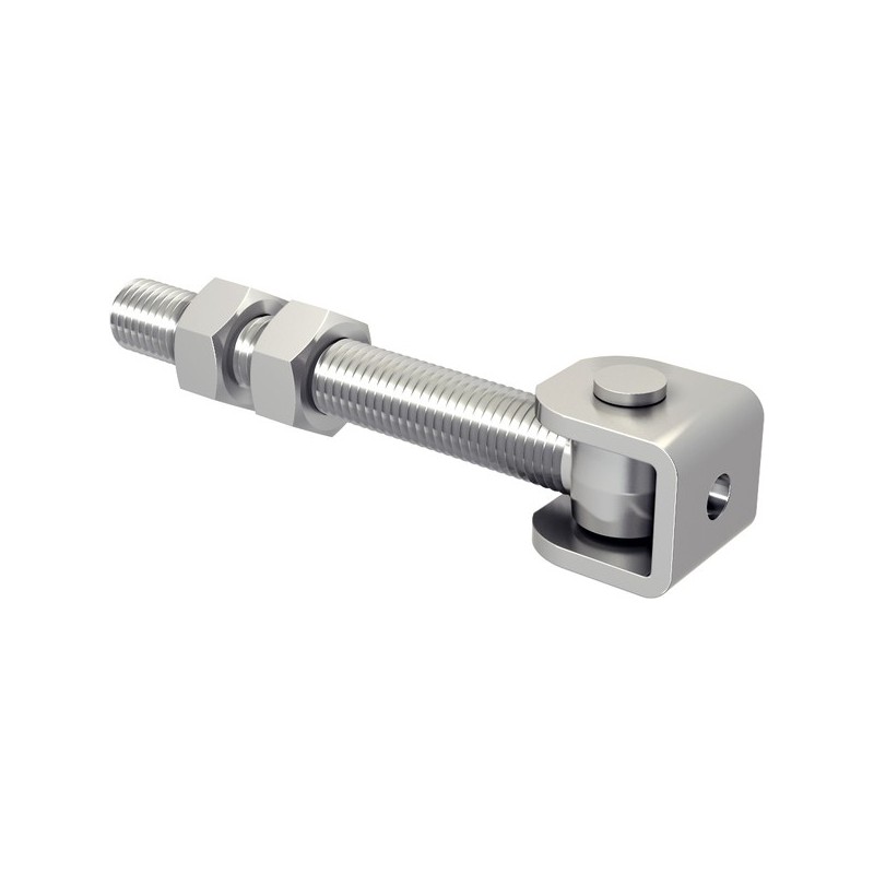 Gonds réglables gond à visser avec chape à visser m16 1 boîte(s) de 2 pièce(s) - mantion sas