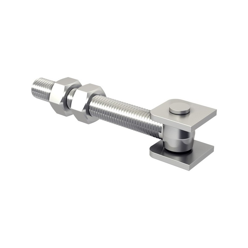 Gonds réglables gond à visser avec chape à souder m18 1 boîte(s) de 2 pièce(s) - mantion sas