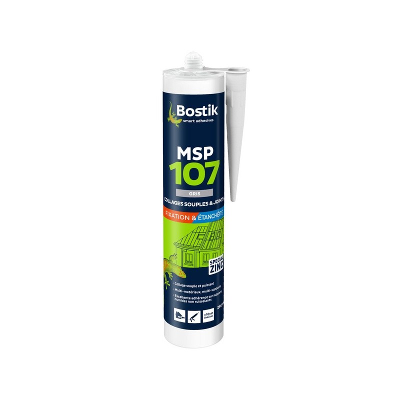 Mastic-colle MS Polymères - MSP 107 - qualité professionnelle - Champion  Direct