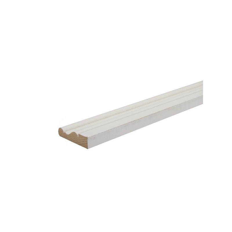 Chambranles chambranle louis xvi doucine mdf 10 / 38 1 barre(s) de 2.44 mètre(s) linéaire - sotrinbo