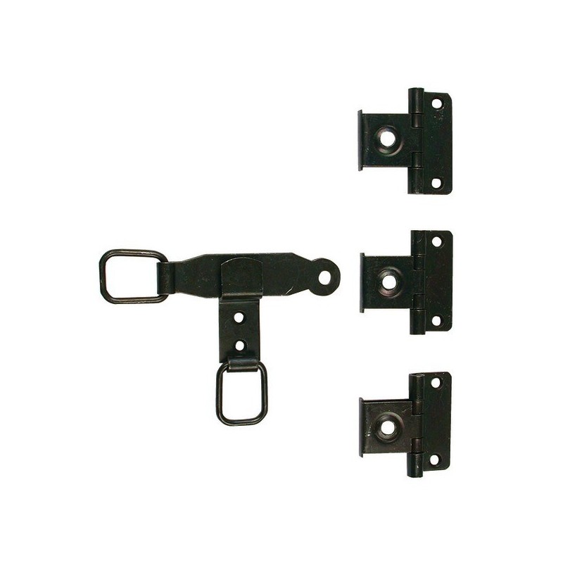 Accessoires espagnolette plate éco noir accessoires espagnolette plate éco noir 1 pièce(s) - torbel 