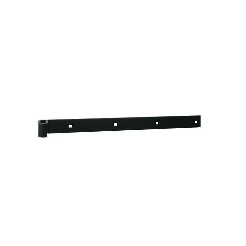 Penture anglaise festonnée en inox pour volet et portail - 600 mm