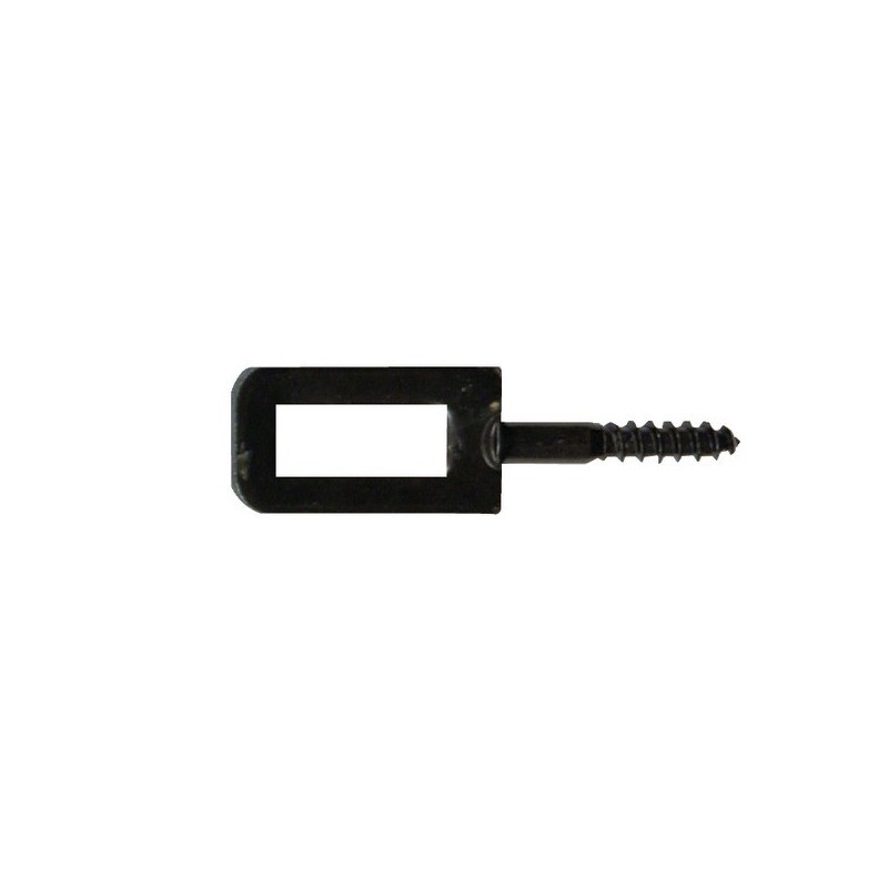 Gâche arrêt à vis zingué noir gâche arrêt à vis zingué noir 1 pièce(s) - torbel industrie