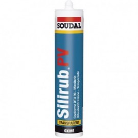 Mastic silicone neutre SILIRUB PV transparent