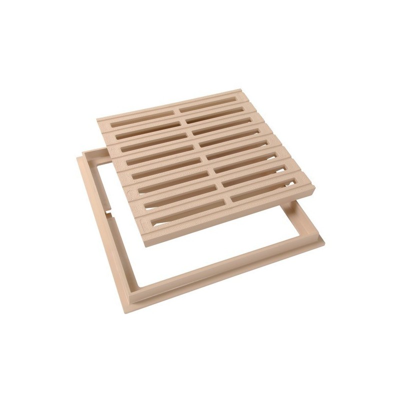 Grille de sol avec cadre 30 x 30 grille de sol avec cadre 30 x 30 1 pièce(s) - nicoll