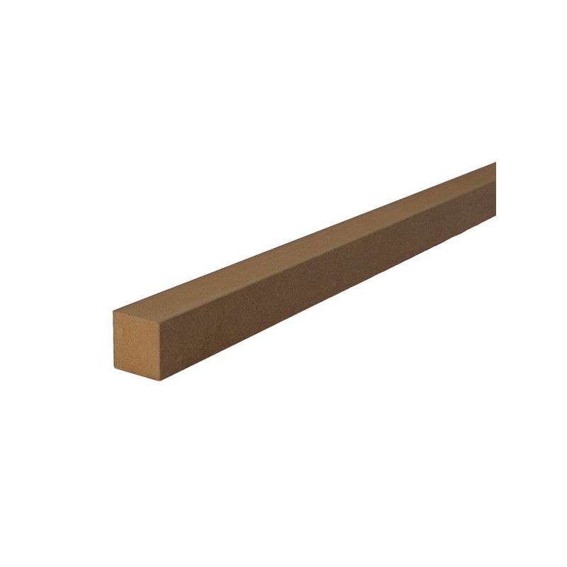 Carrelets carrelet mdf 10 / 10 1 barre(s) de 2.44 mètre(s) linéaire - sotrinbois