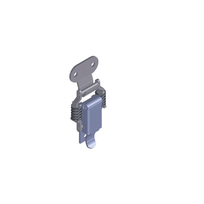 Fermetures à levier percées fraisées fermeture à levier + crochet 7015 - 47 x 74 mm 1 pièce(s) - mon