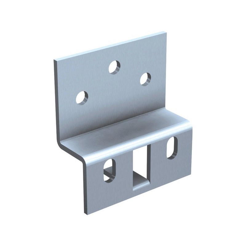Supports série bob 50 support à visser pour rail 40 x 6 mm 1 pièce(s) - mantion sas