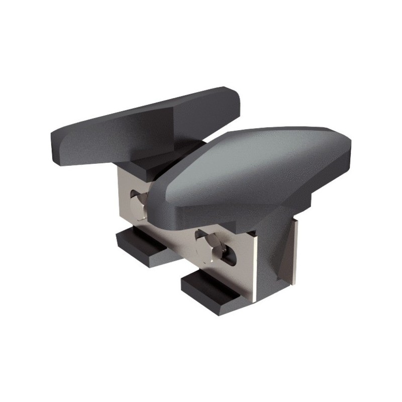 Accessoires série bob 100 sabot fonte réglable de 32 à 70 mm 1 pièce(s) - mantion sas