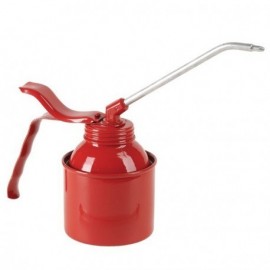 Burette acier rouge